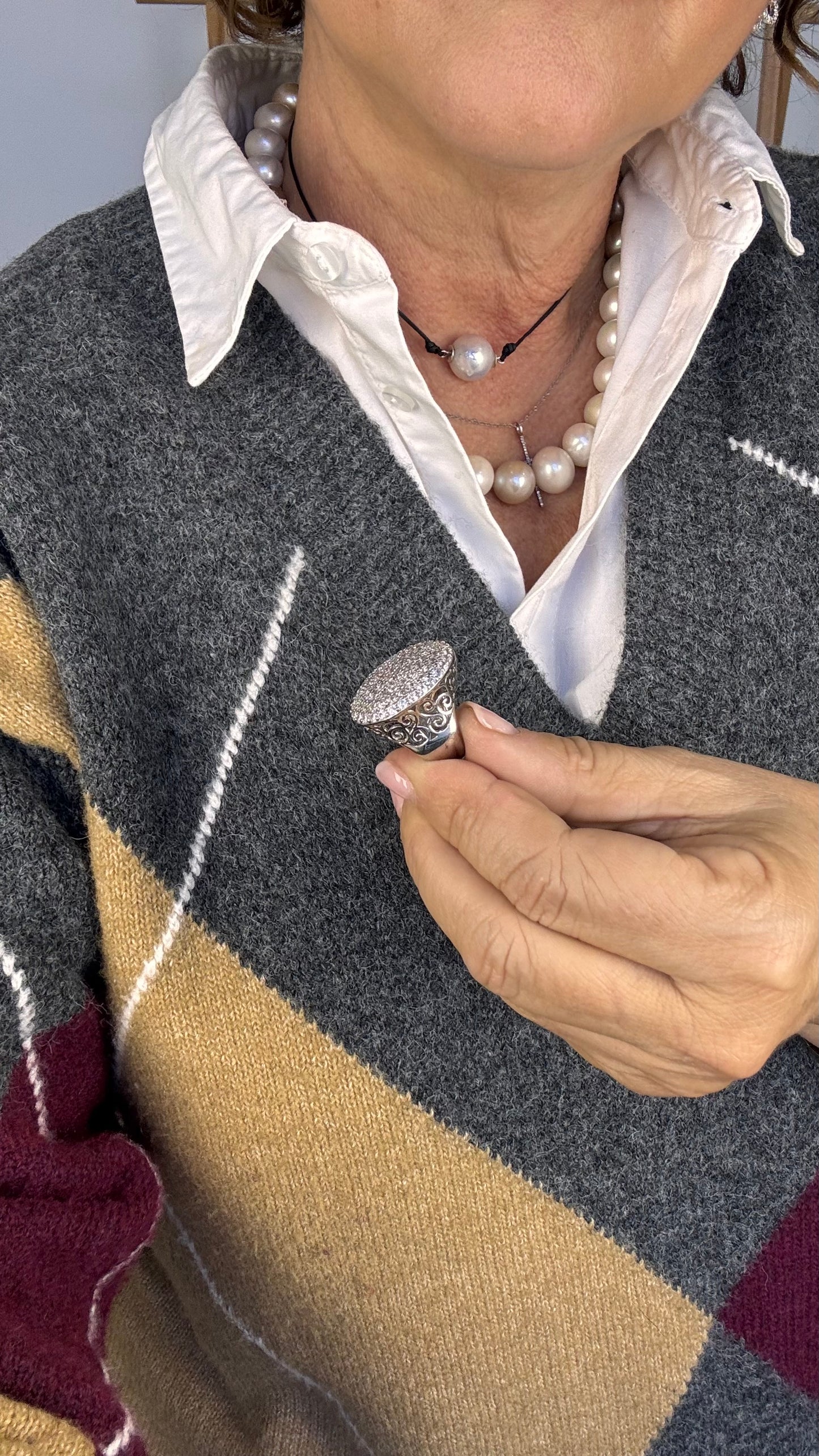 Silver Earrings Dénia