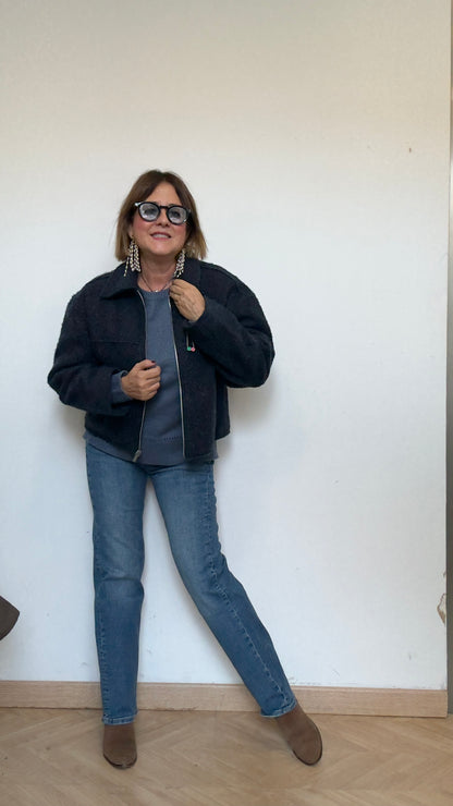 Chaqueta Oslo Gris/Marino