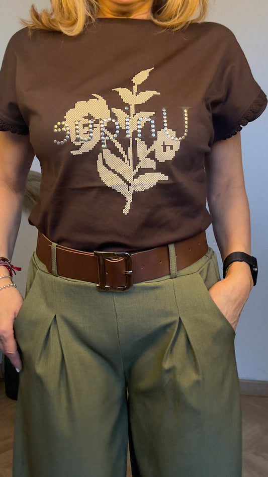 Camiseta Brown