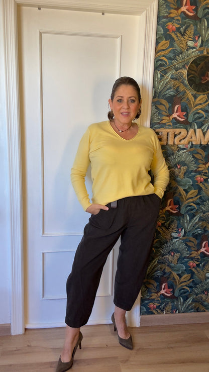 Suéter punto Yellow