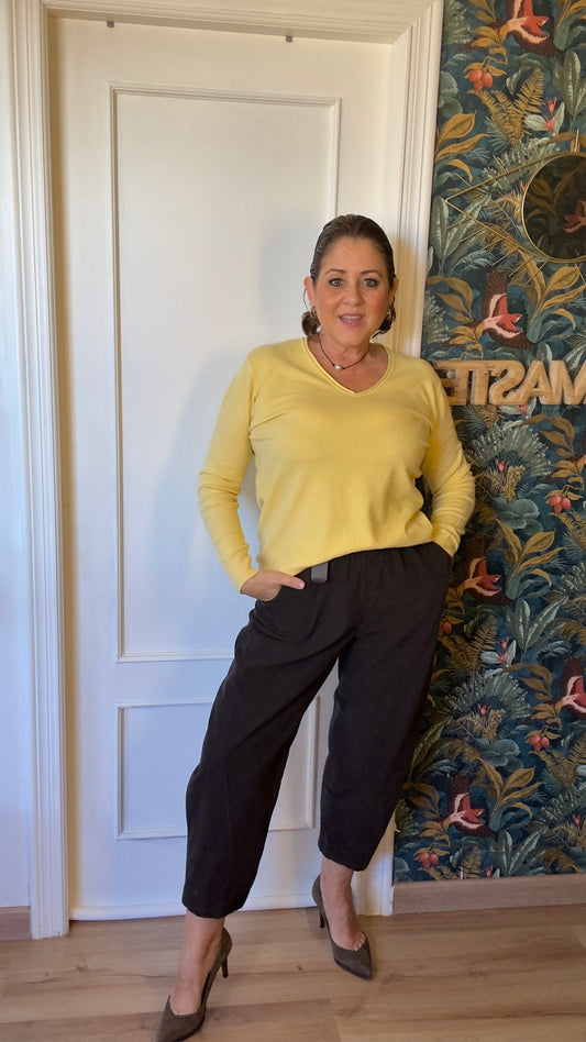 Suéter punto Yellow