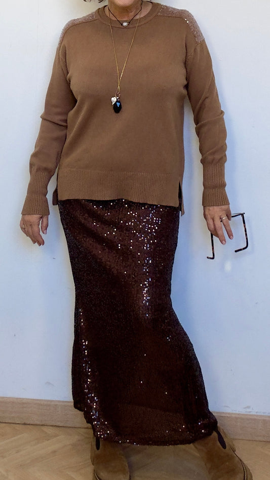 Falda de Lentejuelas Helio