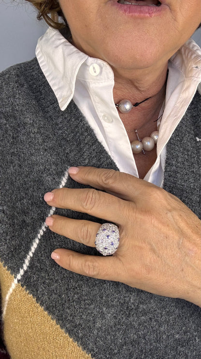 Martinique Silver Ring