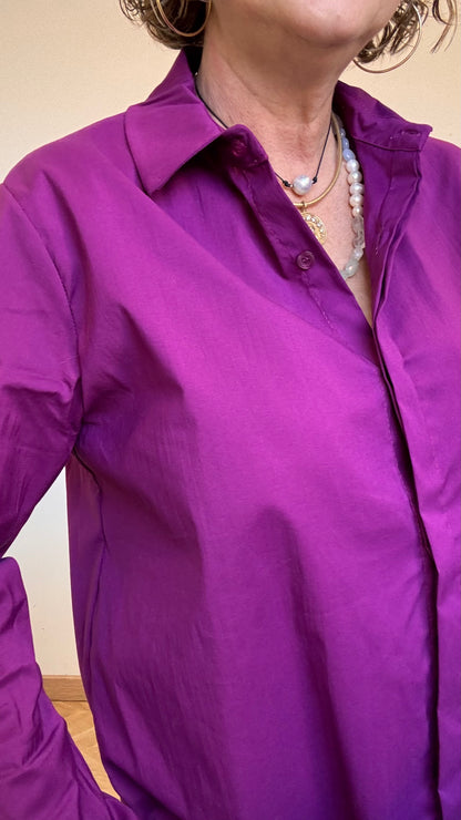 Violet shirt