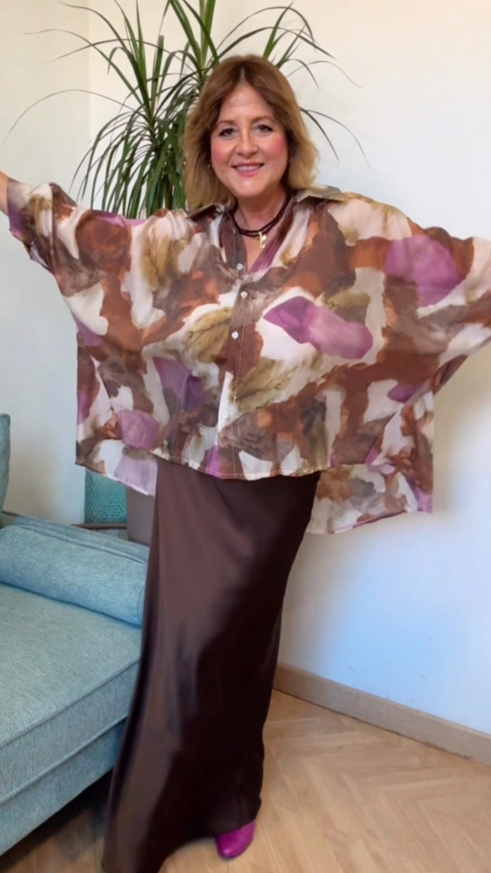 Camisa oversize Jana