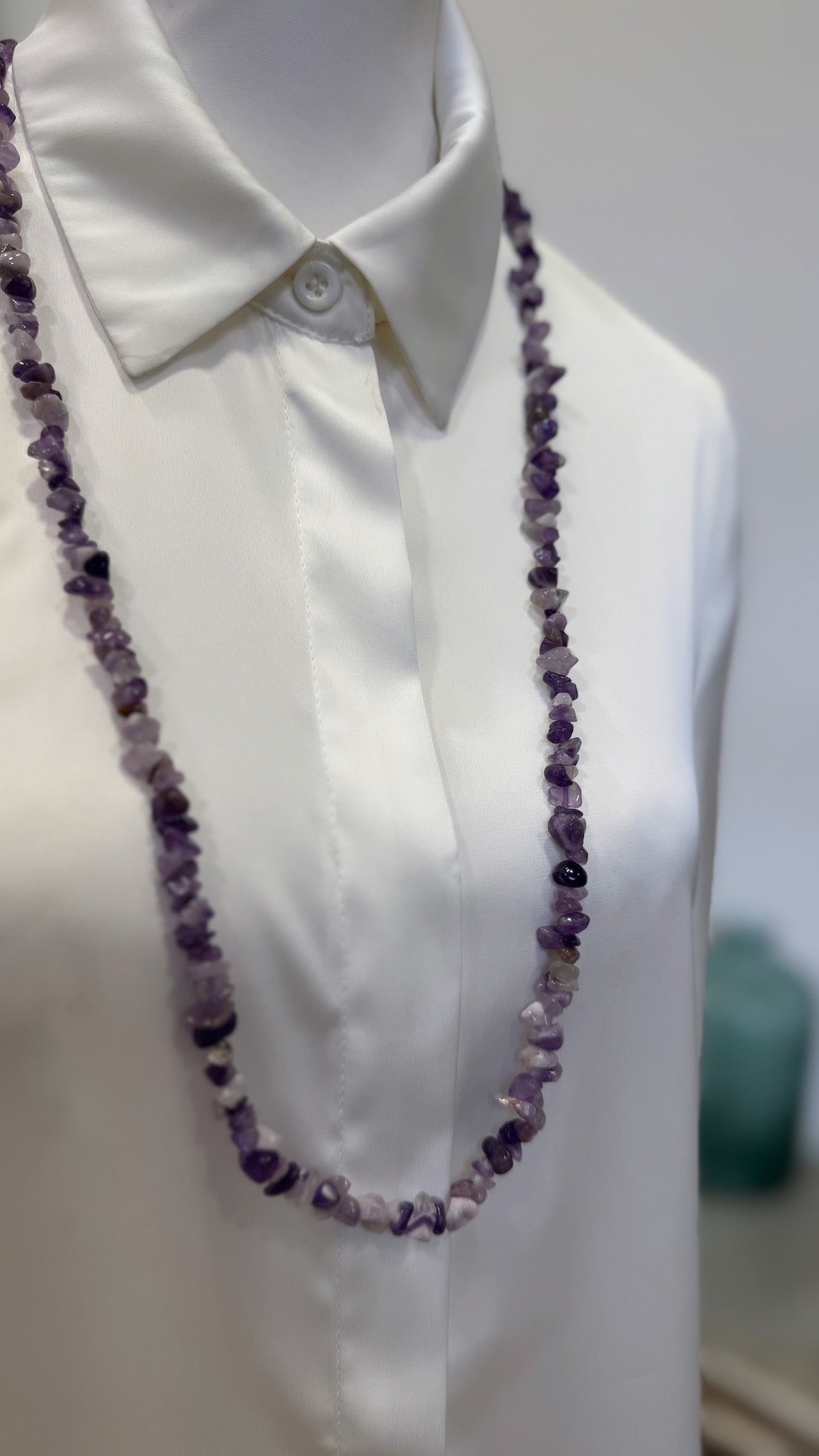 Collar amatistas Amy