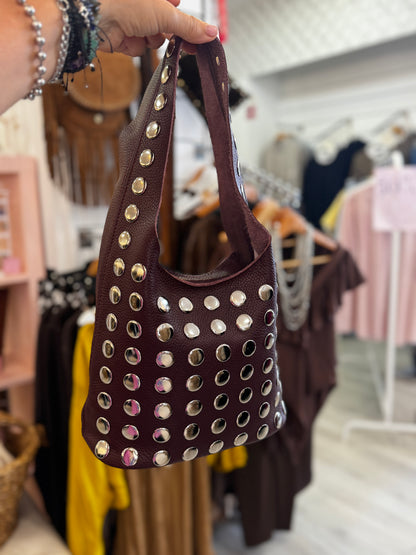 Bolso Piel de Tachuelas Laia