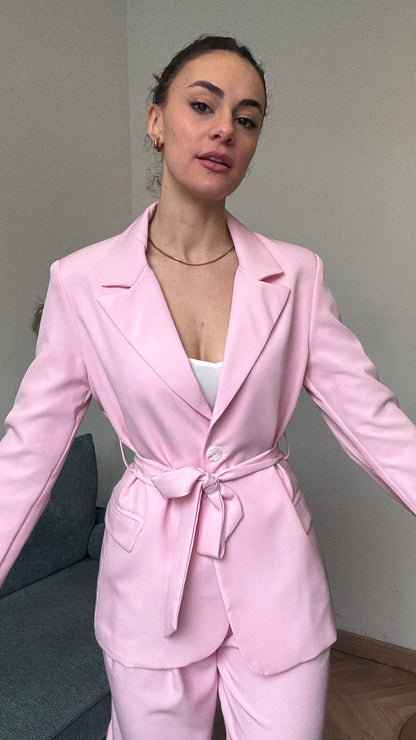 Chaqueta rosa Barbie